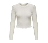 ONLY Damen ONLKISSER L/S Short TOP CC JRS 15299623 ,Sandshell ,S