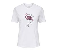 ONLY Damen Onlkita Life Reg S/S Print Top Noos
