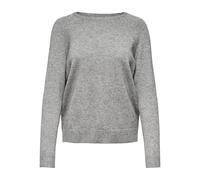 ONLY Damen Onllesly Kings L/S KNT Noos Pullover 15170427,Medium Grey Melange,S
