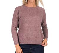 ONLY Damen Onllesly Kings L/S KNT Noos Pullover 15170427,Rose Brown/Detail:w. Melange,XS