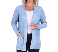 ONLY Damen Onllesly L/S Open Cardigan KNT Noos Strickjacke 15174274,Allure,S
