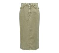 ONLY Damen ONLLOLA-Cilla HW Long Slit Skirt PNT Jumpsuit, Oil Green, 36