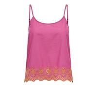 ONLY Damen Onllou Life Emb Singlet Ptm, Fuchsia Purple, XS