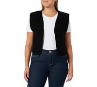 ONLY Damen Onlloui Vest Ex Knt, Schwarz, M