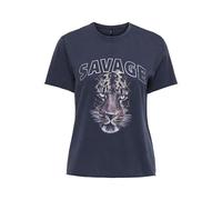 ONLY Damen Onllucy Life Reg S/S Top Box JRS T-Shirt