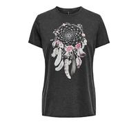 ONLY Damen Onllucy Life Reg S/S Top JRS Noos, Black, XXS