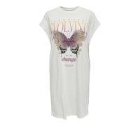 ONLY Damen Onllucy Life S/L Butterfly Dress Box JRS Jerseykleid