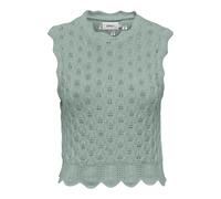 ONLY Damen Onlluna Life Sl O-Neck Tank Noos KNT Ärmelloses Strickoberteil Mit O-Ausschnitt Und Normaler Passform, Jadeite, XXXL