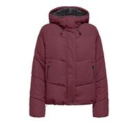 ONLY Damen Onlmaggi Life Short Puffer Cc OTW, Cabernet, s