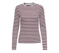 ONLY Damen Onlmai Stripe L/S Top JRS, Port Royale, Small