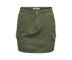 ONLY Damen Onlmalfy Lif E Short Cargo Skirt Pnt, Kalamata, M