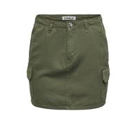 ONLY Damen Onlmalfy Lif E Short Cargo Skirt Pnt, Kalamata, S
