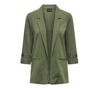 ONLY Damen Onlmarsa 3/4 Blazer WVN Noos Longblazer, Kalamata/Detail:Melange, XXXL