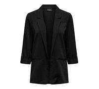 ONLY Damen Onlmarsa 3/4 WVN Noos Locker Geschnittener Blazer Mit Fronttaschen Für Trendige Jugendliche, Black, XS