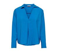 ONLY Damen Onlmasumi 3/4 Wrap Top WVN Noos, Brilliant Blue, XS
