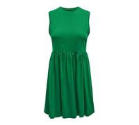 ONLY Damen ONLMAY Life S/L Peplum Dress Box JRS Jerseykleid, (DE/NL/SE/PL, Alphanumerisch, S, Regular, Regular, Green Bee)