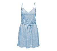 ONLY Damen Onlmay Life Singlet V-Neck Dres JRS Noos, Clear Sky/AOP:mia Ditsy, XS