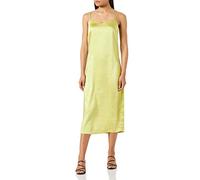 ONLY Damen Onlmayra Slip Tie Satin Dress Wvn Kleid, Celery Green, 36 EU