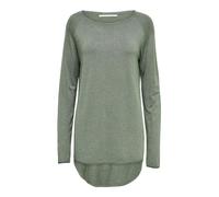 ONLY Damen Onlmila Lacy L/S Long Knt Noos Strickpullover, Chinois Green/Detail:w. Melange, XXS EU