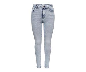 ONLY Damen Onlmila Life Hw Sk ANK DNM Bj170 Noos, Light Blue Denim, 27W / 32L