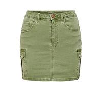 ONLY Damen Onlmissouri Life Rg Cargo Skirt Pnt Noos, Oil Green, 34
