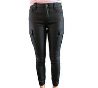 ONLY Damen Onlmissouri Reg Ank Coated Pnt Hose, Schwarz, XS / 32L EU