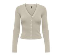 Only Damen Cardigan Frau Nur Onlmist Life Ls V-ausschnitt Cc Knt Grau Größe M