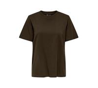ONLY Damen Onlmonja S/S Tee JRS Noos Basic Regular Fit T-Shirt Mit O-Ausschnitt, Demitasse, S