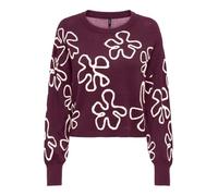 ONLY Damen Onlmontana Ls Jq O-Neck Cc KNT