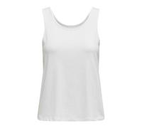 ONLY Damen Onlmoster S/L Tank Top JRS, Weiß, M