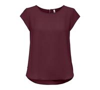 ONLY Damen Onlmoster Stripe O-Neck Top JRS Noos S/S Tops, Tawny Port,34
