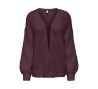 ONLY ONLNELLIE LS OPEN CARDIGAN KNT Damen | WINETASTING MELANGE | XL