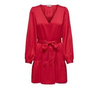 ONLY Damen Onlnew Alena Life L/S Short Dress WVN, Lychee, XXL