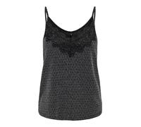 ONLY Damen Onlnew Carol S/L Glitter Mix Top Box Jrs, Black/Detail:harlekin Silver, S