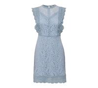 ONLY Damen Onlnew Karo Sl Lace Above Knee Dresswvn, Cashmere Blue, XS