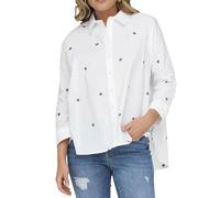 ONLNEW LINA GRACE LS EMB SHIRT NOOS WVN - S