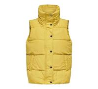 ONLY Damen ONLNEWCOOL PUFFER WAISTCOAT CC OTW Pufferweste 15323244,Mustard Gold,S