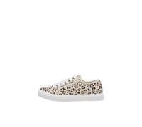 ONLY Damen Onlnicola Canvas Print Sneaker, Creme, 38 EU