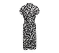 ONLY Damen Onlnola Life 3/4 Pullover KNT Noos, Black/AOP:Laurel Wreath Flower,36