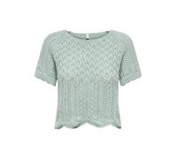 ONLY Damen Onlnola Life S/S Pullover KNT Nca, Jadeite, Large