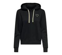 ONLY Damen Onlnoli L/S Heart Hood SWT Onlnoli L/S Heart Hood SWT (1er Pack)