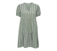 ONLY Damen Onlnora S/S Loose Dress Ptm, Desert Sage, XS