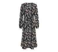 ONLY Damen Onlnova Life Elite Amy Long Dress Kleid, Black/AOP:590 Rough Animal, X-Small
