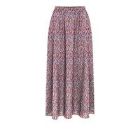 ONLY Damen Onlnova Life Elite Jamilla Skirt Rock, Red Orange/AOP:591 Soul, XS