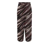 ONLY Damen Onlnova Life Elite Lesli Pant Hose, Brown Stone/AOP:589 Russet Graphic, Small