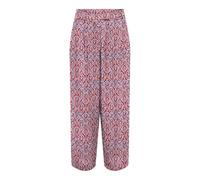 ONLY Damen Onlnova Life Elite Lesli Pant Hose, Red Orange/AOP:591 Soul, X-Large