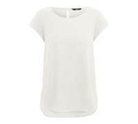 ONLY Damen Onlnova Life S/S Solid Ptm Tops, Cloud Dancer, 36 EU