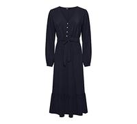 ONLY Damen Onlnova Life VIS Amy Long Dress SOLID Kleid 15241891 ,Night Sky ,M