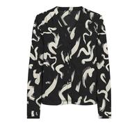 ONLY Damen Onlnova Life Vis L/S Malou Top Bluse, Phantom/AOP:597 Tie dye, Large