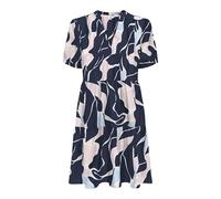 ONLY Damen Onlnova Life Vis S/S Thea Dress AOP, Sky Captain, X-Small